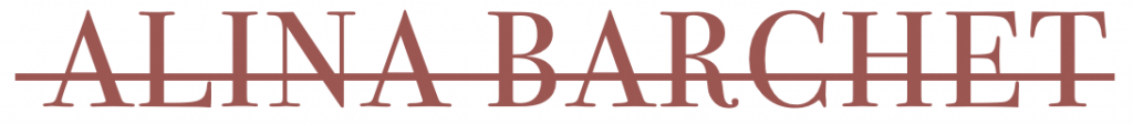Main logo from Alina Barchet's website